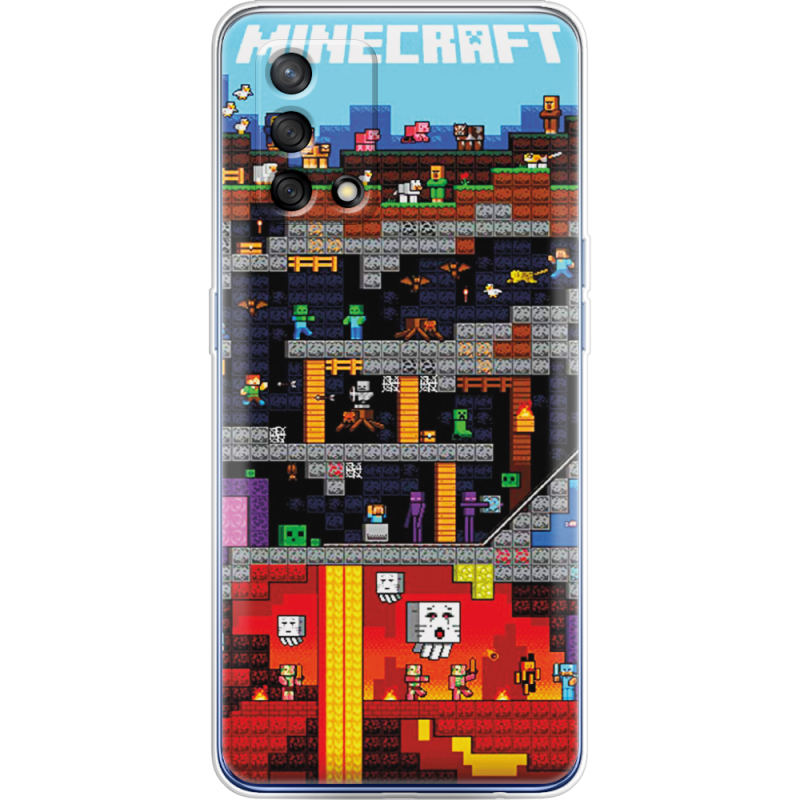 Чехол BoxFace OPPO A74 Minecraft Lode Runner