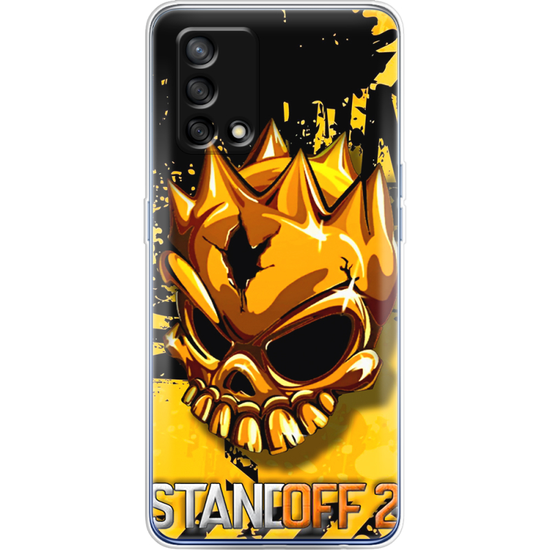 Чехол BoxFace OPPO A74 StandOff 2 gold