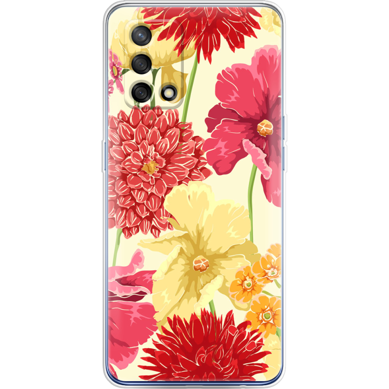 Чехол BoxFace OPPO A74 Flower Bed