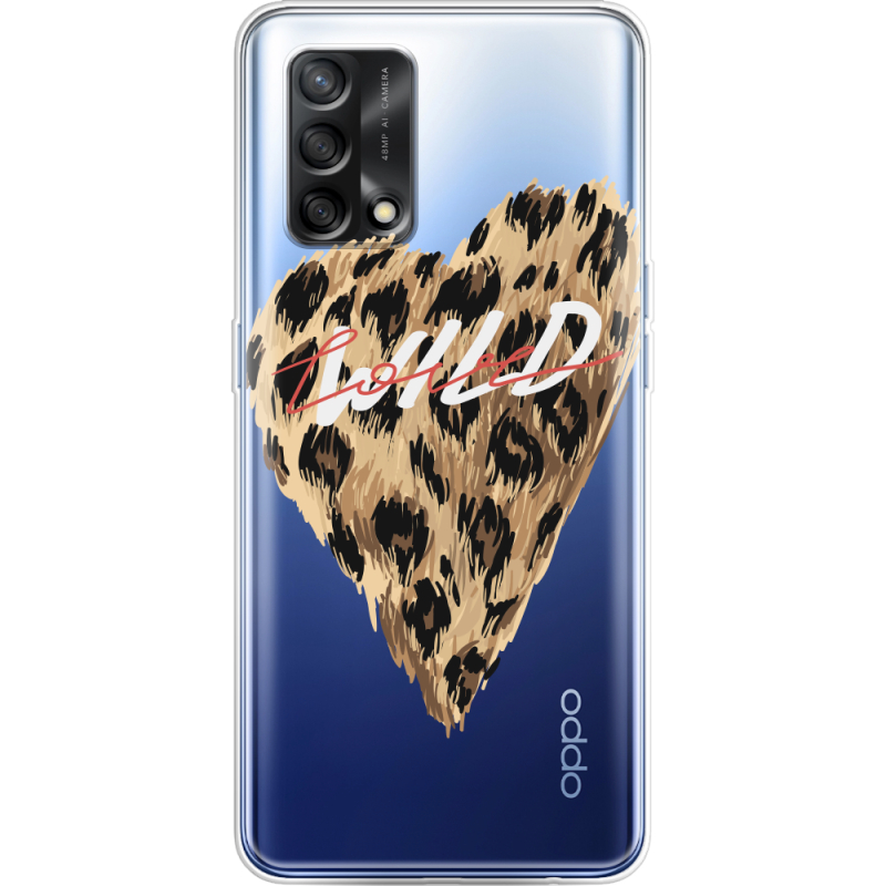 Прозрачный чехол BoxFace OPPO A74 Wild Love