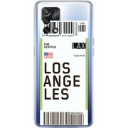 Прозрачный чехол BoxFace OPPO A74 Ticket Los Angeles