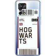 Прозрачный чехол BoxFace OPPO A74 Ticket Hogwarts