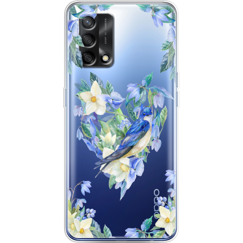 Прозрачный чехол BoxFace OPPO A74 Spring Bird