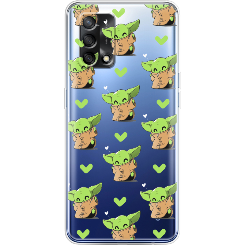 Прозрачный чехол BoxFace OPPO A74 Pattern Baby Yoda