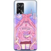 Прозрачный чехол BoxFace OPPO A74 Wiked Lady