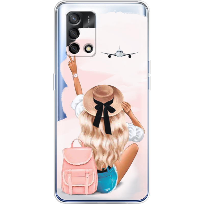 Прозрачный чехол BoxFace OPPO A74 Travel Girl