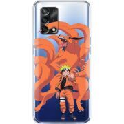 Прозрачный чехол BoxFace OPPO A74 Naruto and Kurama