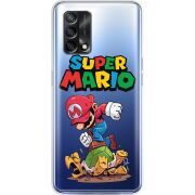 Прозрачный чехол BoxFace OPPO A74 Super Mario