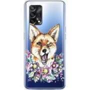 Прозрачный чехол BoxFace OPPO A74 Winking Fox