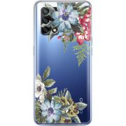 Прозрачный чехол BoxFace OPPO A74 Floral