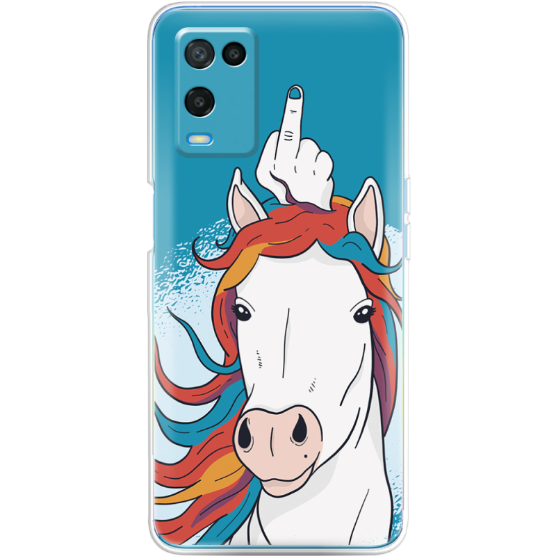 Чехол BoxFace OPPO A54 Fuck Unicorn