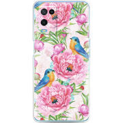 Чехол BoxFace OPPO A54 Birds and Flowers