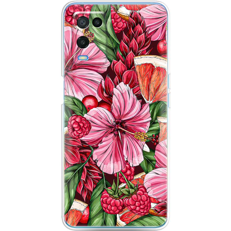 Чехол BoxFace OPPO A54 Tropical Flowers