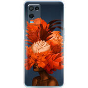 Чехол BoxFace OPPO A54 Exquisite Orange Flowers