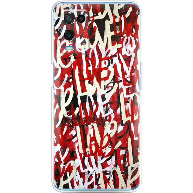 Чехол BoxFace OPPO A54 Love Graffiti