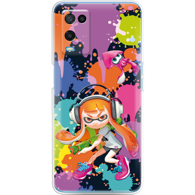 Чехол BoxFace OPPO A54 Splatoon Inklings