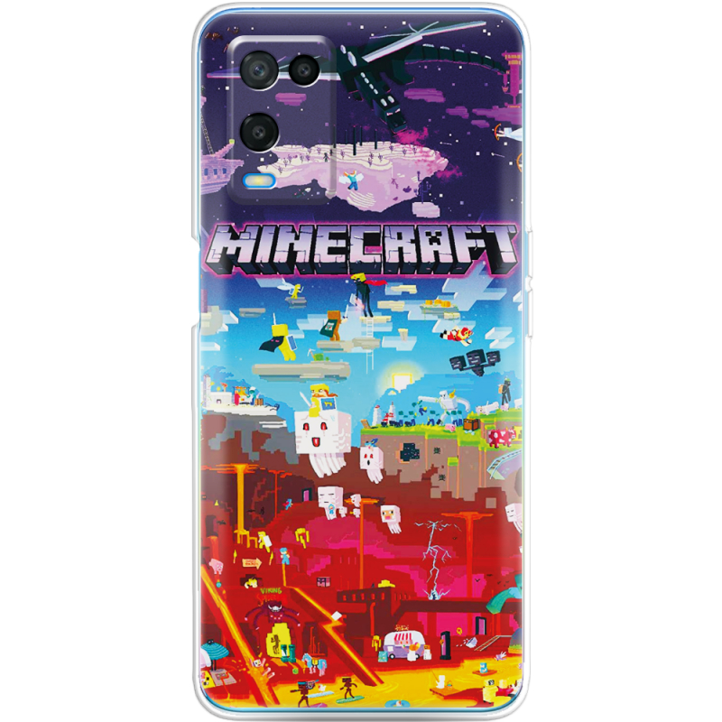 Чехол BoxFace OPPO A54 Minecraft World Beyond