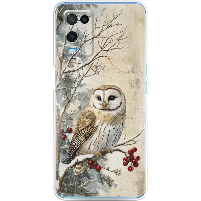 Чехол BoxFace OPPO A54 Christmas Owl