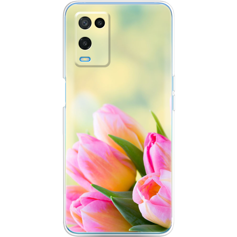 Чехол BoxFace OPPO A54 Bouquet of Tulips