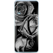 Чехол BoxFace OPPO A54 Black and White Roses