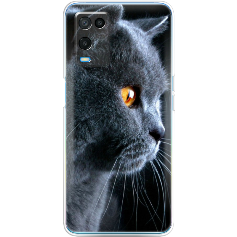 Чехол BoxFace OPPO A54 English cat