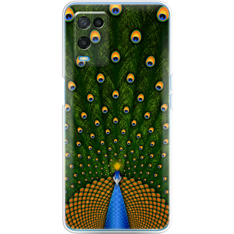 Чехол BoxFace OPPO A54 Peacocks Tail