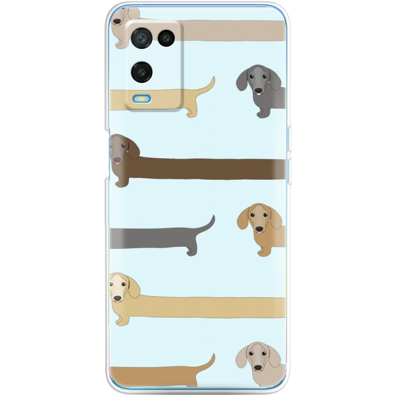 Чехол BoxFace OPPO A54 Dachshund