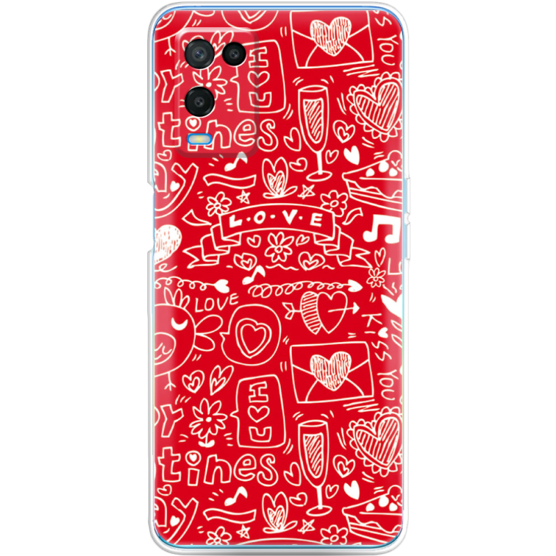 Чехол BoxFace OPPO A54 Happy Valentines