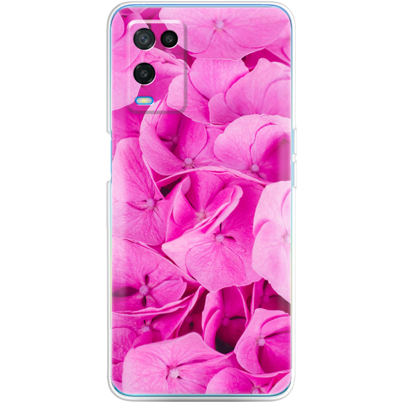Чехол BoxFace OPPO A54 Pink Flowers