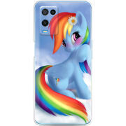 Чехол BoxFace OPPO A54 My Little Pony Rainbow Dash