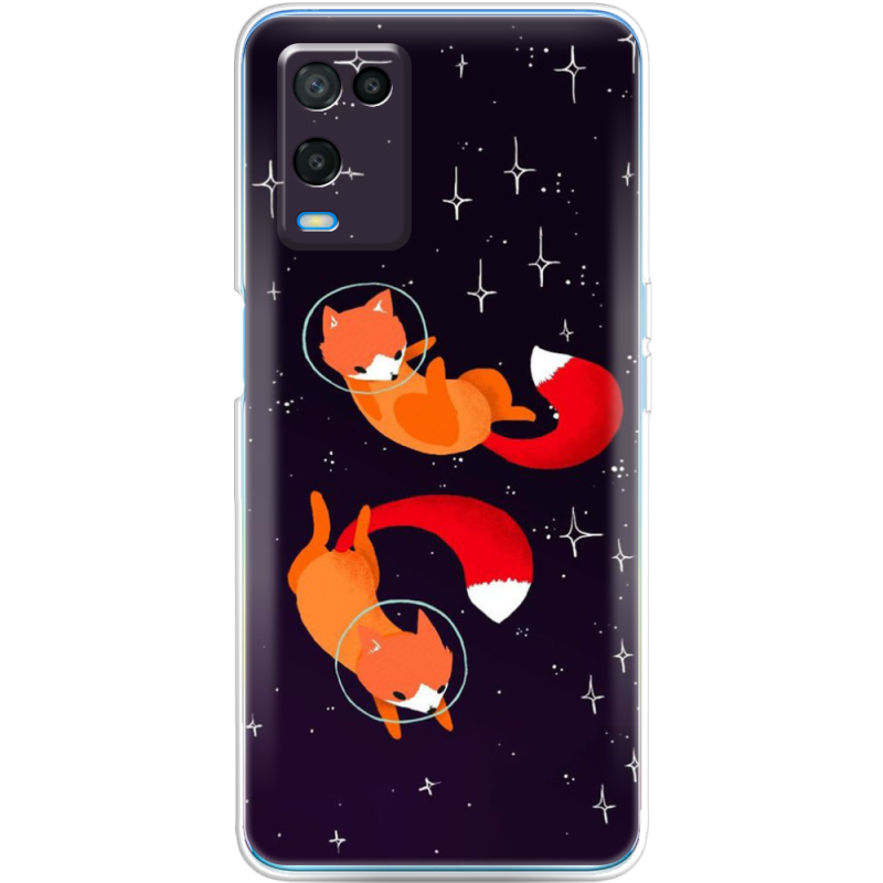 Чехол BoxFace OPPO A54 Fox-Astronauts