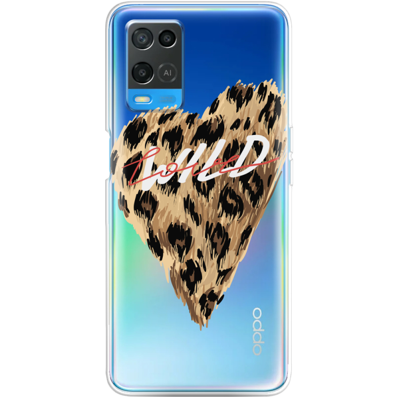 Прозрачный чехол BoxFace OPPO A54 Wild Love