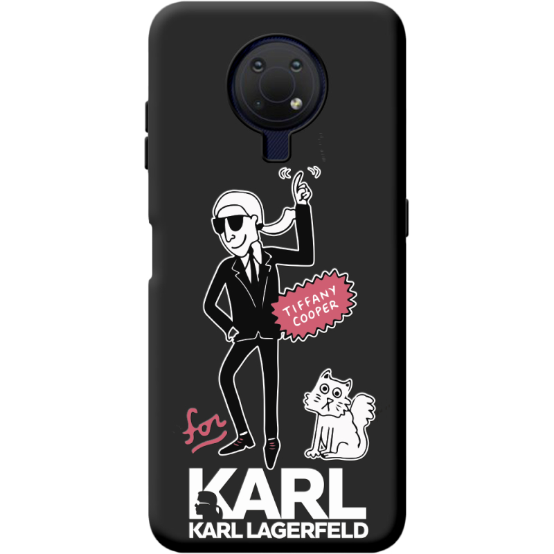 Черный чехол BoxFace Nokia G10 For Karl