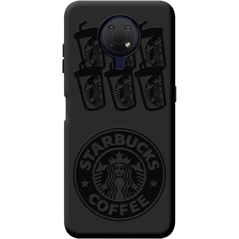 Черный чехол BoxFace Nokia G10 Black Coffee