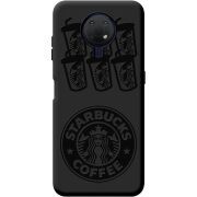 Черный чехол BoxFace Nokia G10 Black Coffee