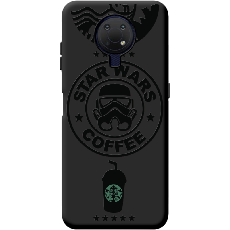 Черный чехол BoxFace Nokia G10 Dark Coffee