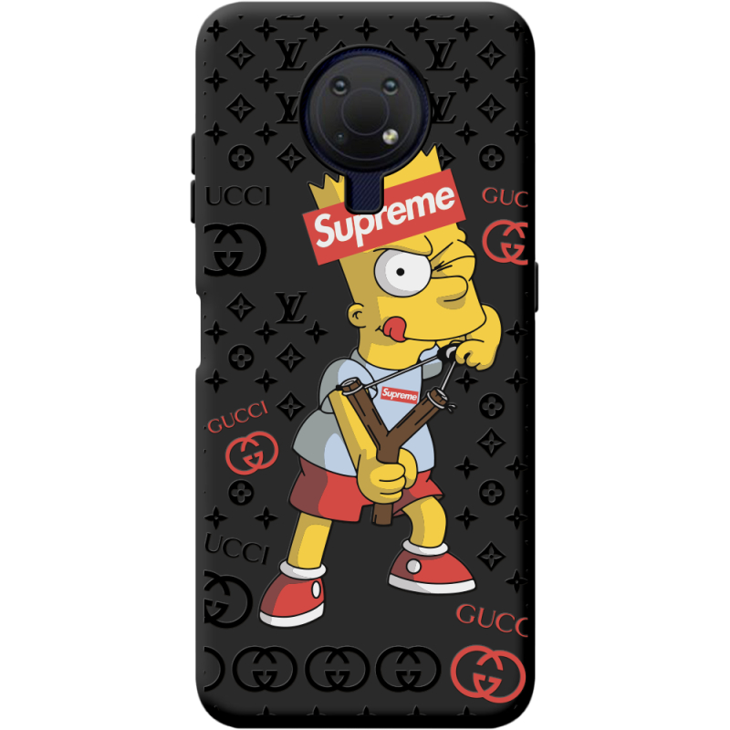 Черный чехол BoxFace Nokia G10 Yellow Fun