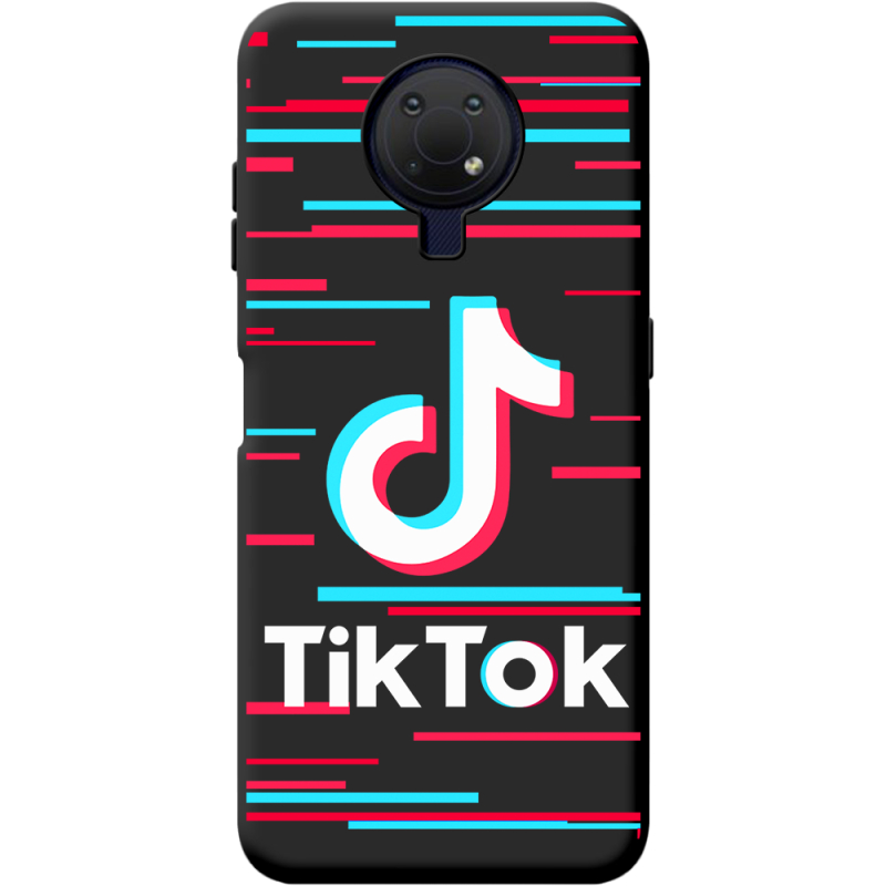 Черный чехол BoxFace Nokia G10 Tik Tok