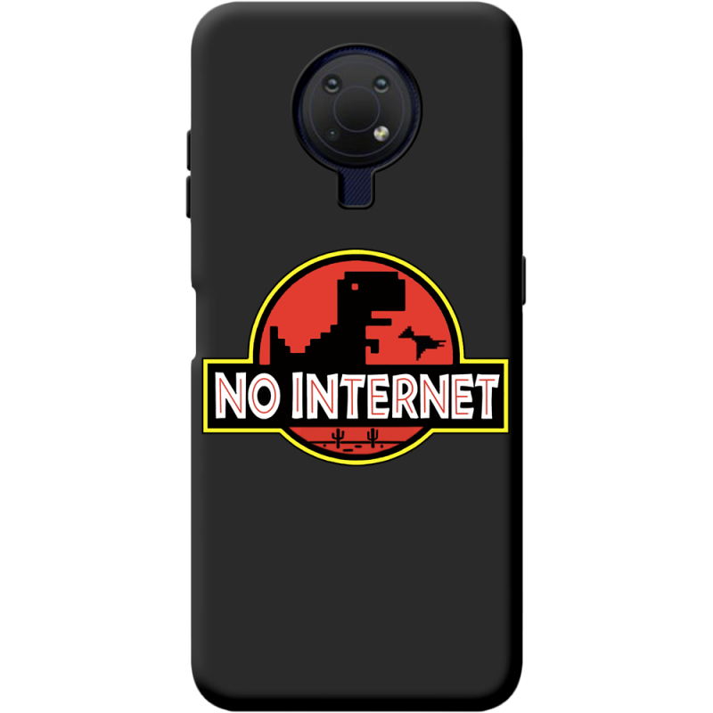 Черный чехол BoxFace Nokia G10 No Internet