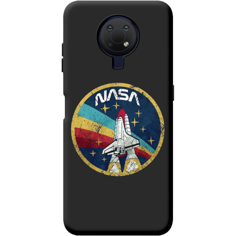 Черный чехол BoxFace Nokia G10 NASA