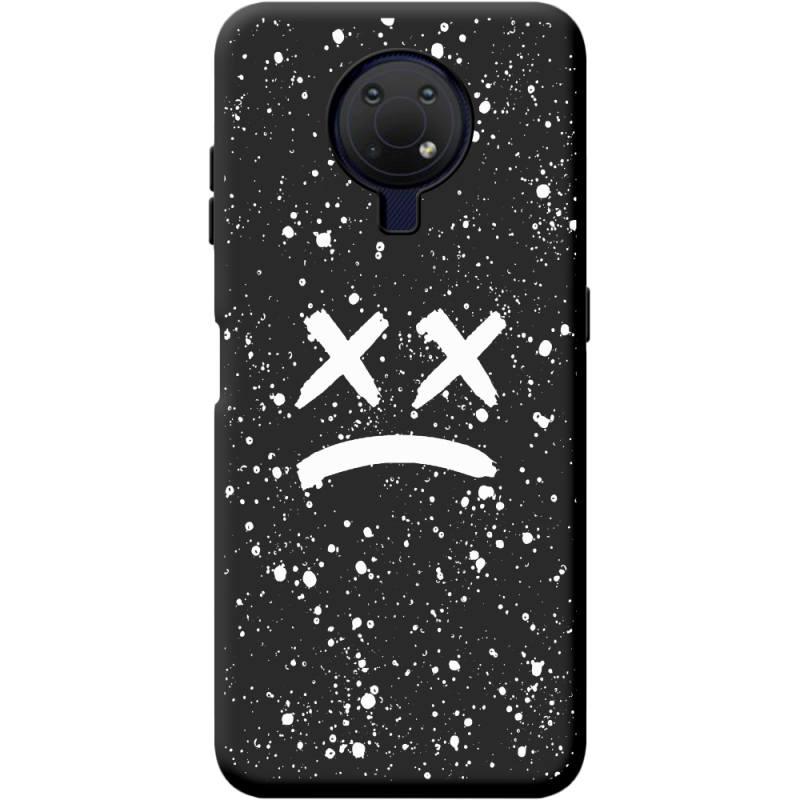 Черный чехол BoxFace Nokia G10 Sad Way