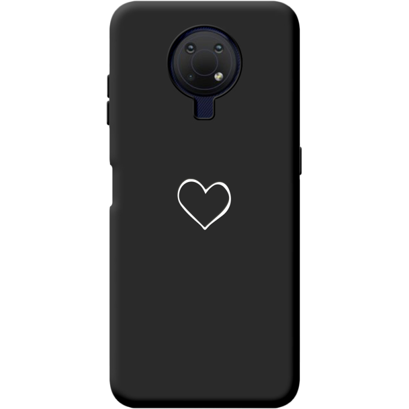 Черный чехол BoxFace Nokia G10 My Heart