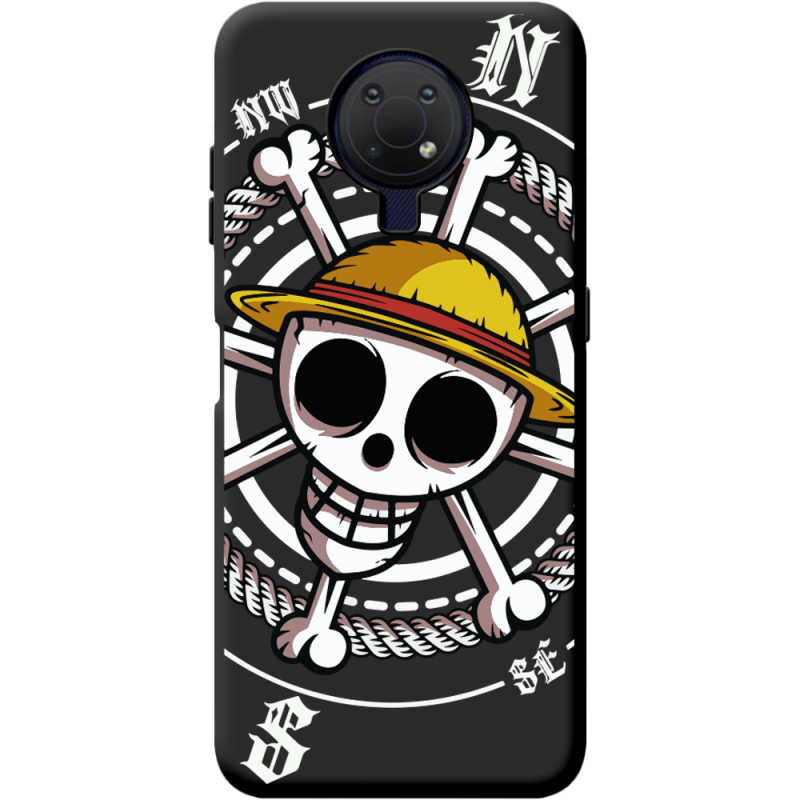 Черный чехол BoxFace Nokia G10 One Piece Компас