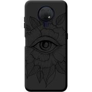Черный чехол BoxFace Nokia G10 Eye