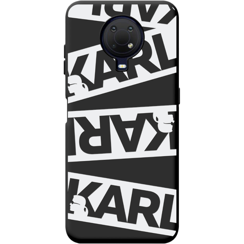 Черный чехол BoxFace Nokia G20 White Karl