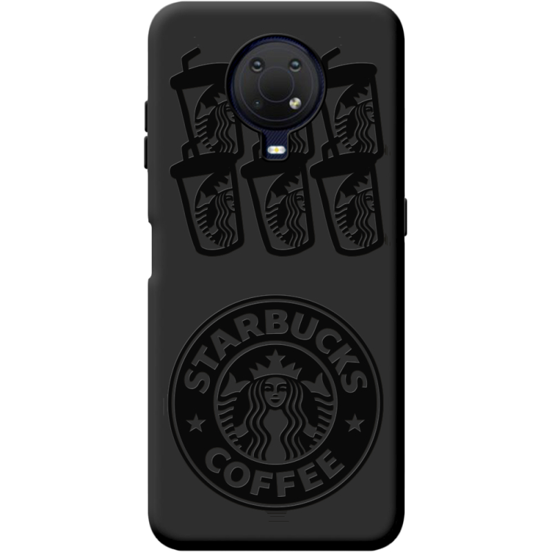 Черный чехол BoxFace Nokia G20 Black Coffee