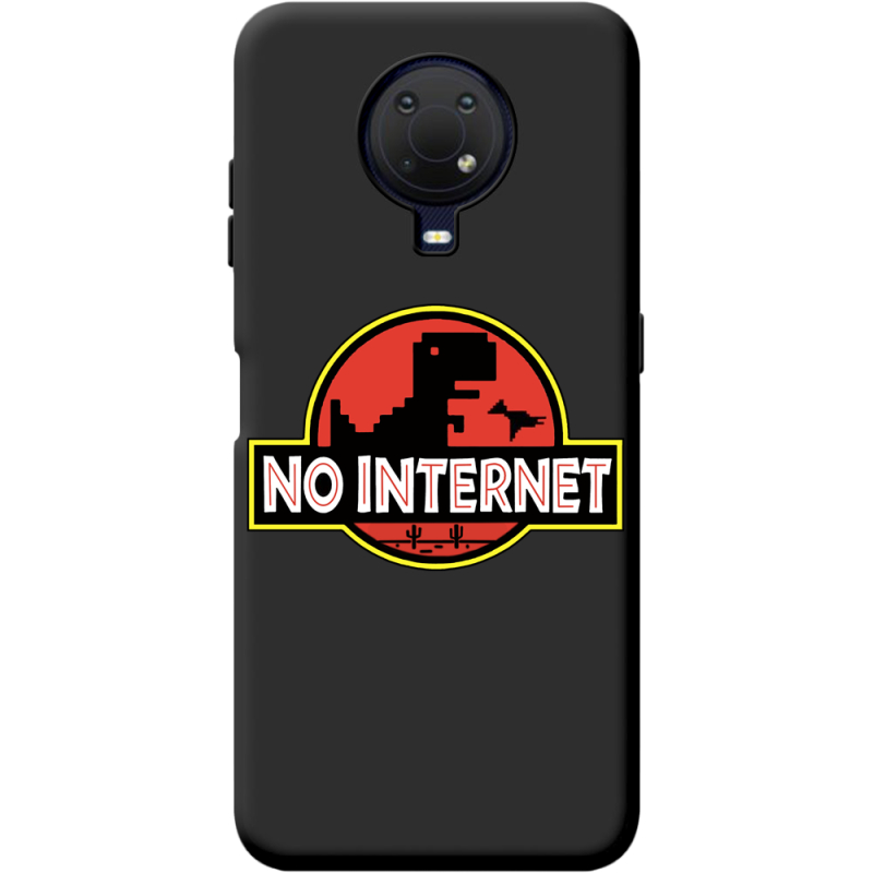 Черный чехол BoxFace Nokia G20 No Internet