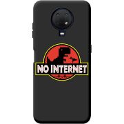 Черный чехол BoxFace Nokia G20 No Internet