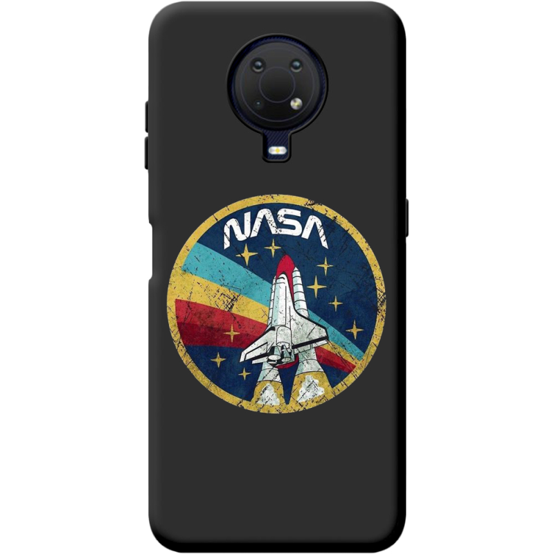 Черный чехол BoxFace Nokia G20 NASA