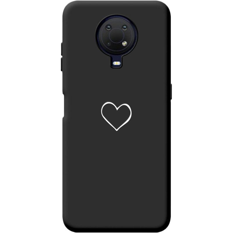 Черный чехол BoxFace Nokia G20 My Heart